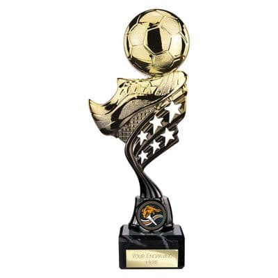 Innov8 Football Trophy Gold & Black