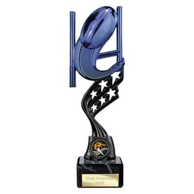 Innov8 Rugby Trophy Blue & Black