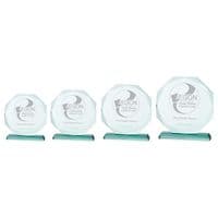 Jade Aspire Octagon Award 19mm Thick | TrophyMaster UK