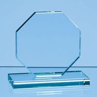 Jade Glass Octagon Award 150mm (5.9