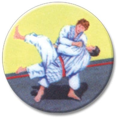 Judo Male Vinyl 25mm Flat Centre - 5pcs