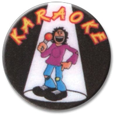 Karaoke Vinyl 25mm Flat Centre - 5pcs
