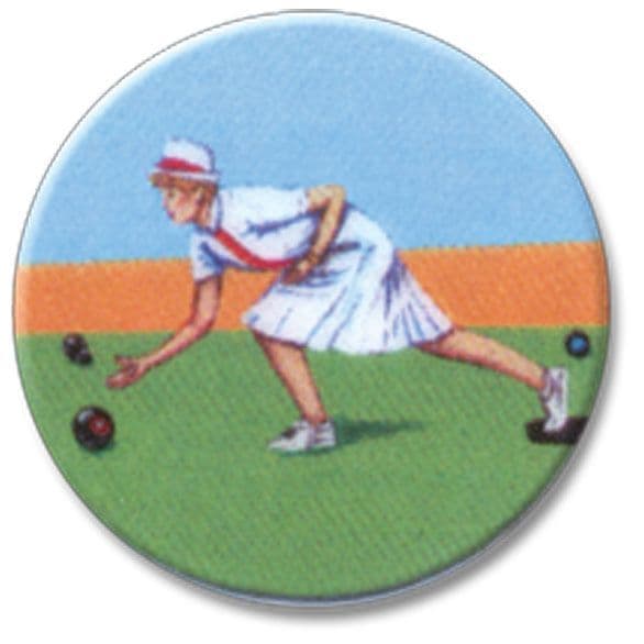 Lawn Bowls Female Vinyl 25mm Flat Centre 5pcs