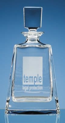 Lead Crystal Boston Decanter 0.7Ltr