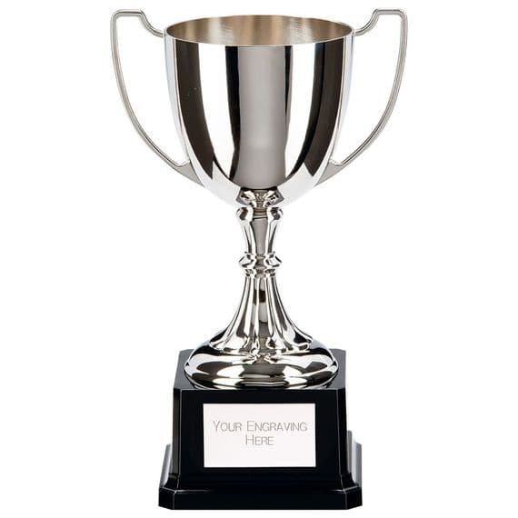 Legend Cast Nickel Plated Cup | TrophyMaster UK