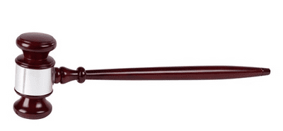 Long Gigantic Wooden Gavel 600mm