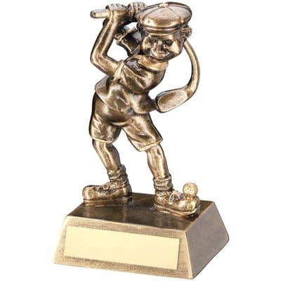 Male Comic Golf Figure Trophy 140mm