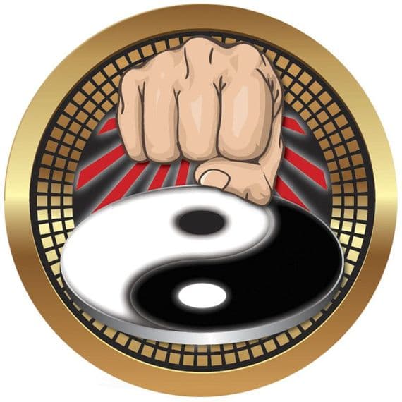 Spectrum Martial Arts Flat Centre 5pcs | TrophyMaster UK