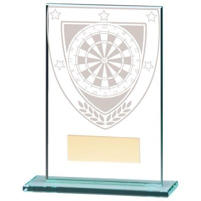 Millennium Darts Large Jade Glass Award