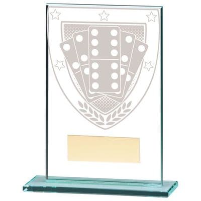 Millennium Dominoes Jade Glass Award