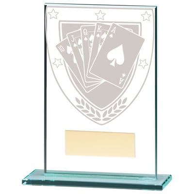 Millennium Poker Jade Glass Award