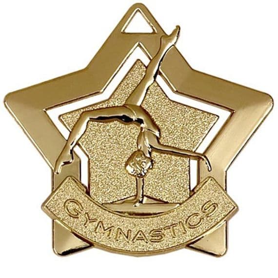 Mini Star Gymnastics Medal 60mm (2.35