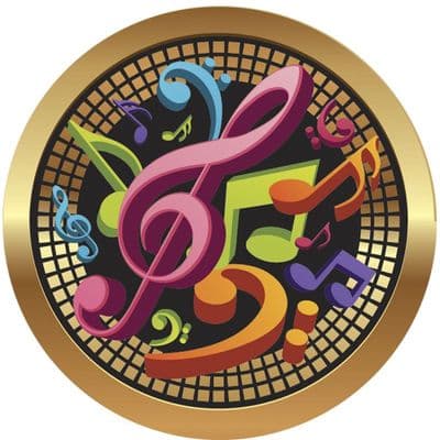 Music Flat Centre 5pcs