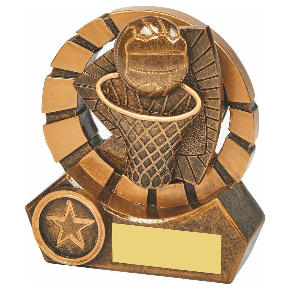 Netball Rim Trophy 100mm (4") TrophyMaster UK