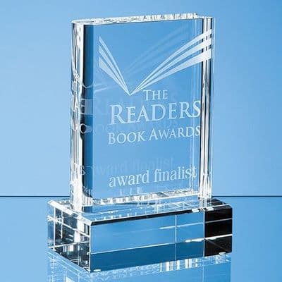 Optical Crystal Book Award 125mm