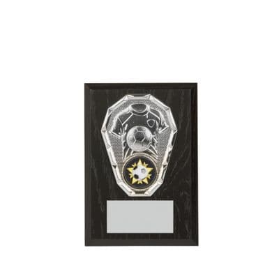 Phoenix Football Plaque with Silver Trim