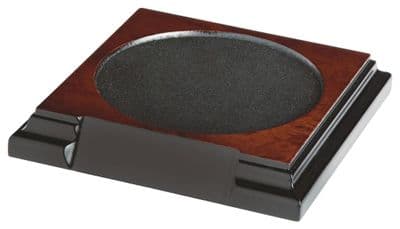 Polished Wood Base 20mm High