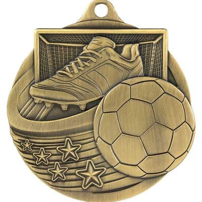 Power Strike Football Medal 50mm