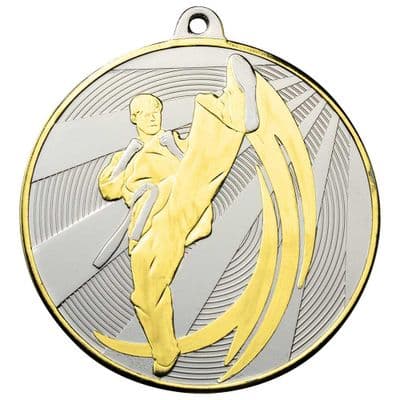 Premiership Karate 60mm Medal