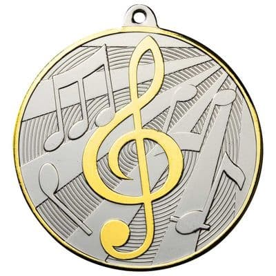 Premiership Music 60mm Medal