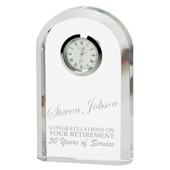 Prestige Crystal Clock 120mm (4.7