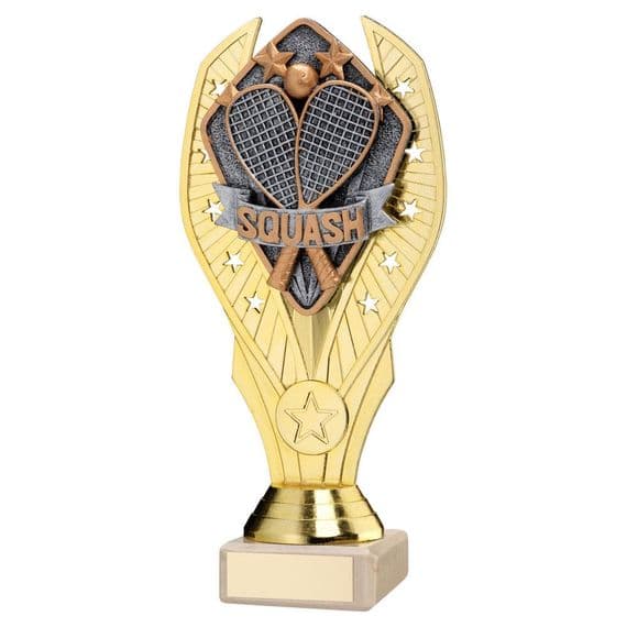 Pro-Star Squash Marble Trophy