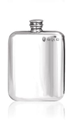 Purse Hip Flask Pewter