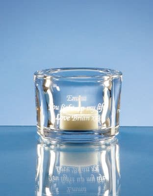 Round Tealight Holder 80mm