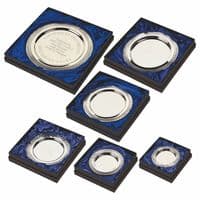 Silver Plated Salver in Presentation Case 100mm (4