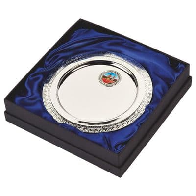 Sheffield Salver with Disc Insert in Presentation Case