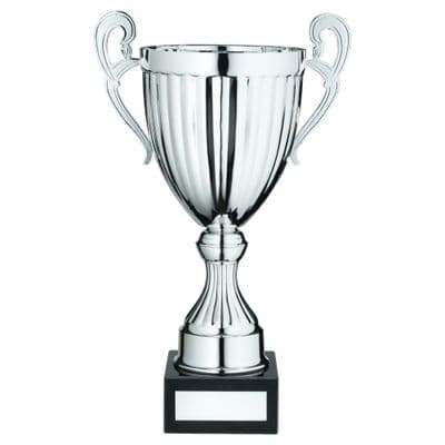 Silver Conical Trophy Cup with Handles