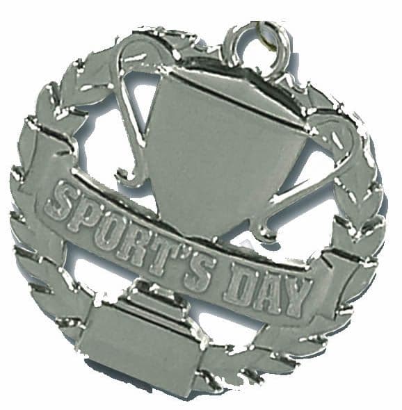 Sports Day Medal 50mm (2") Gold TrophyMaster UK