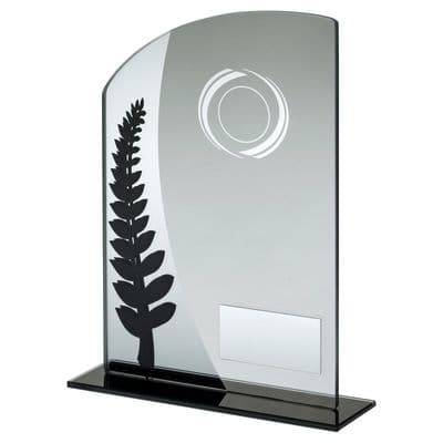 Sprig Multi-Use Glass Plaque Award