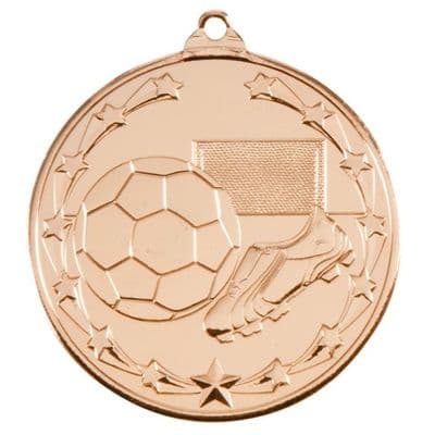 Starboot Football 50mm Medal
