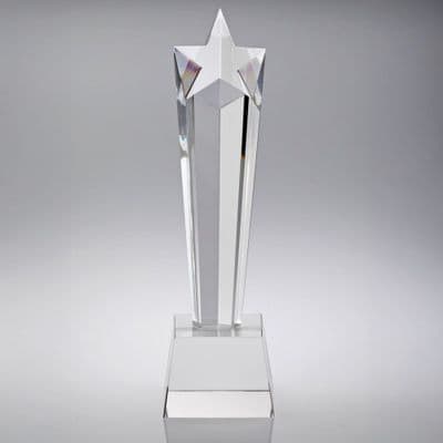 Starburst Clear Glass Award