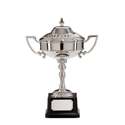 Sterling Nickel Plated Ryder Type Cup Trophy 285mm