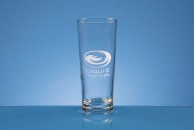 Straight Sided Beer Glass 0.58Ltr
