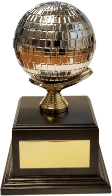 Strictly Glitterball Trophy 130mm