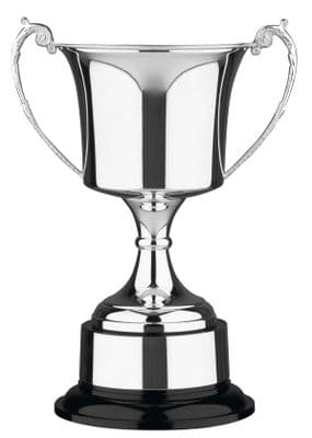 Studio Silver Plated Cup with Plinth Band