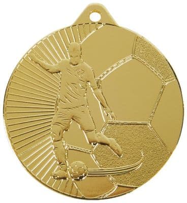 Super Economy Football Player Medal 45mm