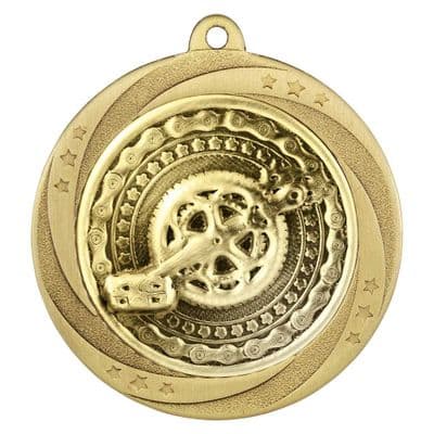 Superstar Cycling Medal 60mm