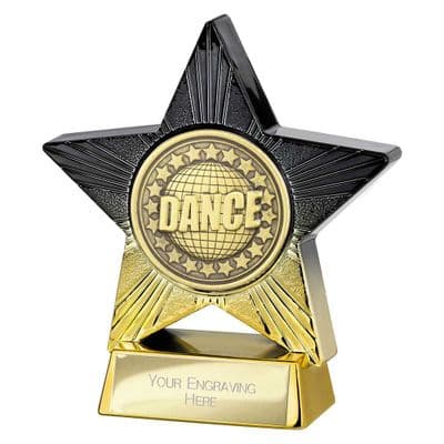 Superstar Dance Award Black & Gold
