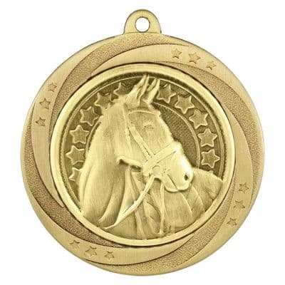 Superstar Equestrian Medal 60mm