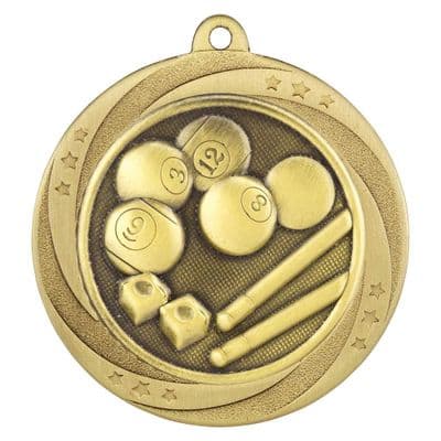 Superstar Pool Medal 60mm