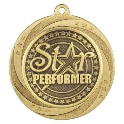 Superstar Star Performer Medal 60mm