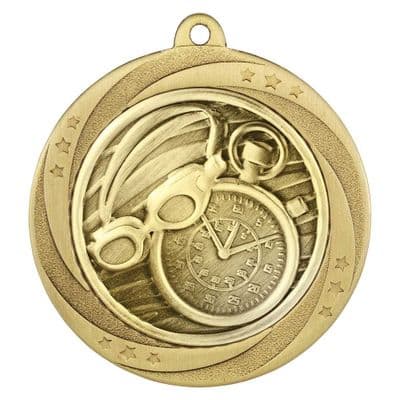 Superstar Swimming Medal 60mm