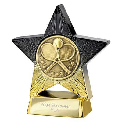Superstar Tennis Award Black & Gold