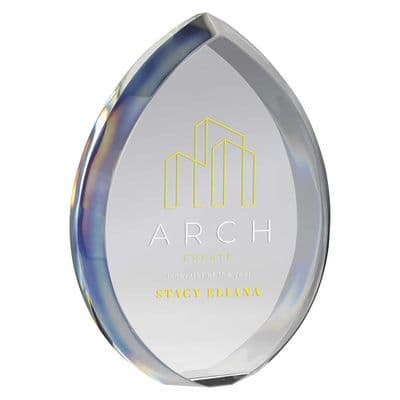 Supremacy Crystal Award Ice Clear (30mm Thick)