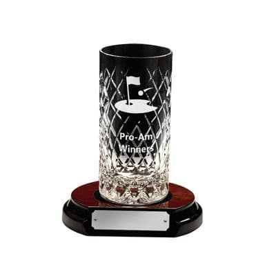 Tall Highball Glass 24% Lead Crystal with Base