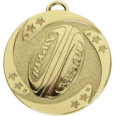 Target Rugby 50mm Medal